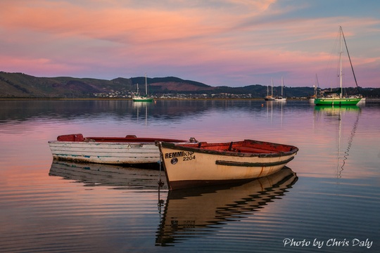 Knysna Boats sunrise